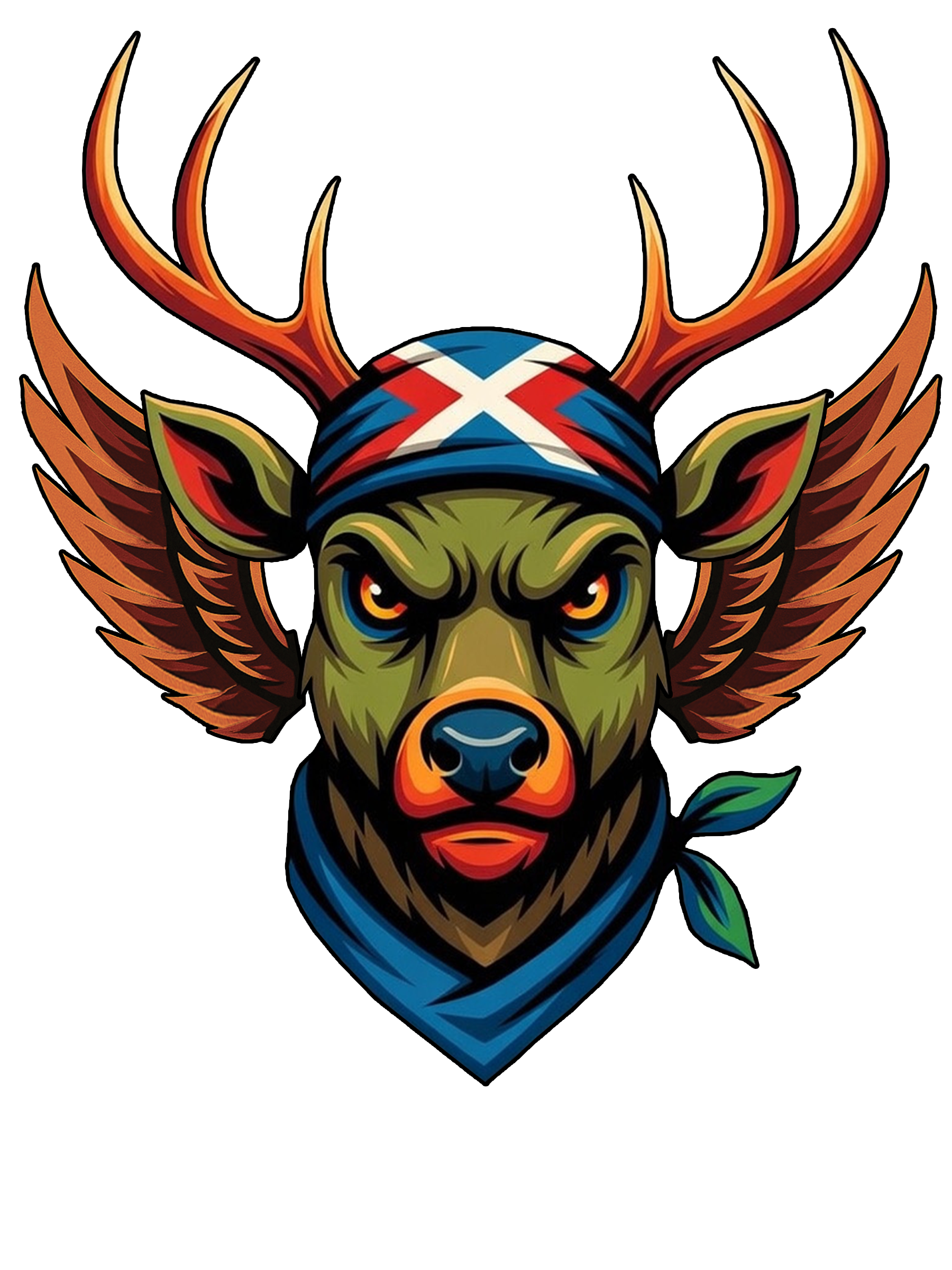 BIKER DEER - I SUPPORT YOUR PRESENCE